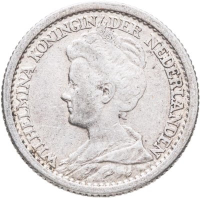 купить Нидерланды 25 центов (cents) 1917