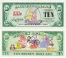 Купить США 10 Дисней долларов 2002 год юбилейная 100 лет Диснею в конверте