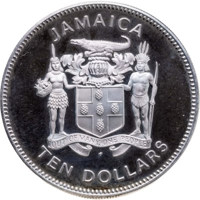 купить Ямайка 10 долларов 1979 Карибская фауна Ямайский махаон