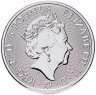 Купить Великобритания 5 фунтов (pounds) 2018 "Звери королевы - Черный бык Кларенса"