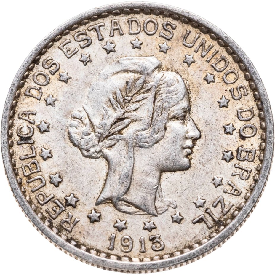 Купить Бразилия 500 реалов (рейс, reis) 1913