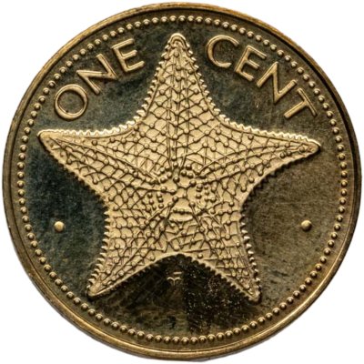 купить Багамы 1 цент (cent) 1974