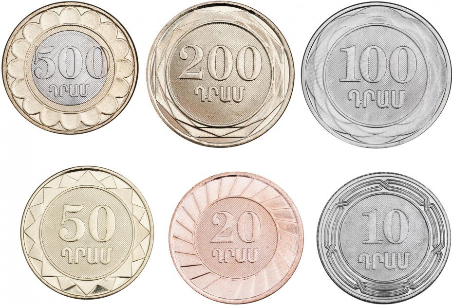 купить Армения набор монет 2003-2004 (6 штук)