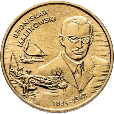 купить Польша 2 злотых (zlote) 2002 "Польские путешественники - Бронислав Малиновский (1884-1942)"