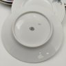 Купить Набор из 6-ти пирожковых тарелок и блюда, украшенных цветочным декором, фарфор, деколь, золочение, Victoria, Чехословакия, 1918-1939 гг.