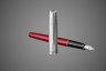 Купить Перьевая ручка Parker Sonnet Entry Point Red Steel CT, перо: F, цвет чернил: black, в подарочной упаковке, Металлы: нержавеющая сталь, палладий, пластик, 2026 г.