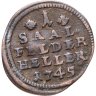 Купить Германия, Саксен-Кобург-Заальфельд 1 геллер 1745