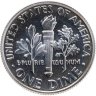 Купить США 10 центов (дайм, one dime) 2003 S Proof "Roosevelt Dime (Рузвельт)"