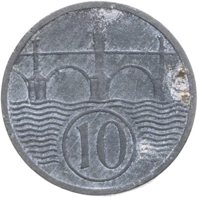 купить Богемия и Моравия 10 геллеров (haleru) 1943