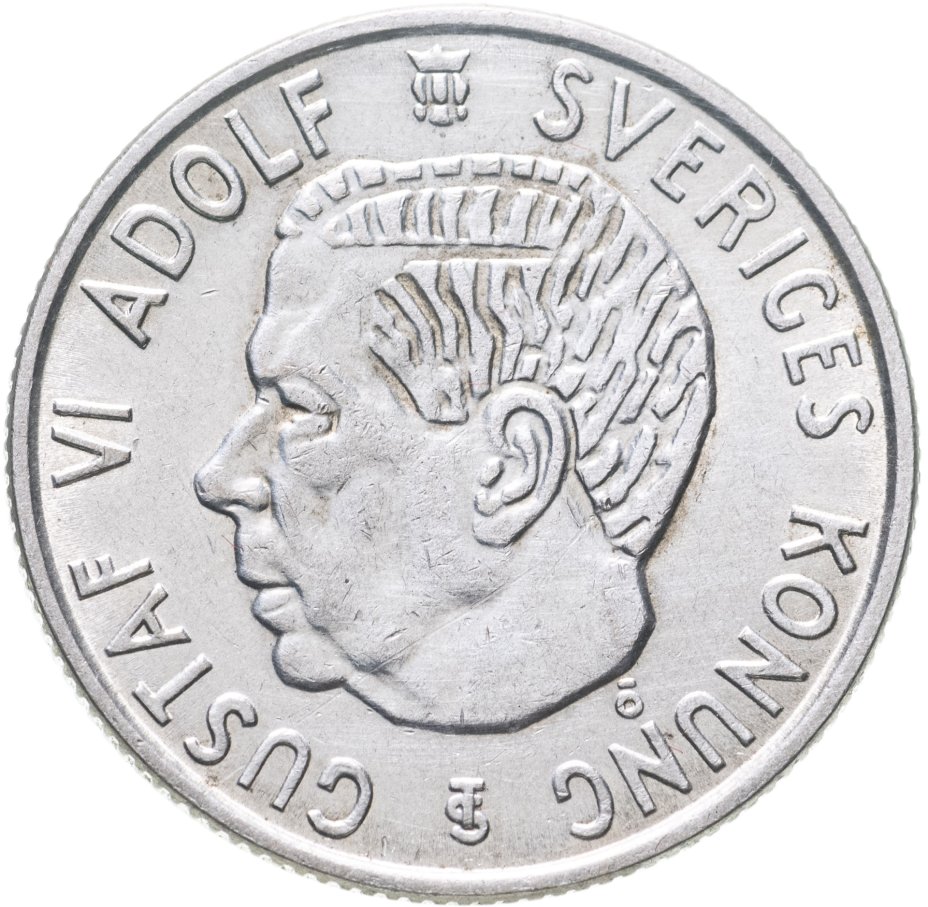 купить Швеция 2 кроны (kronor) 1955