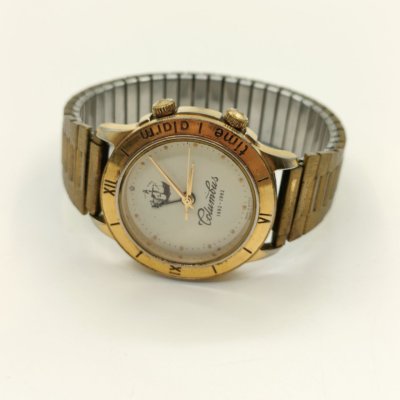 купить Часы наручные механические "Полёт. Columbus 1492-1992" с будильником, металл, стекло, золочение, Первый московский часовой завод «Полёт», СССР, 1980-1990 гг.