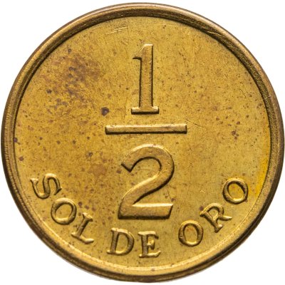 купить Перу 1/2 соля (sol) 1976