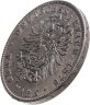 Купить Германская империя, Саксония 5 марок (mark) 1876
