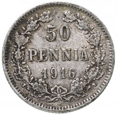 купить 50 пенни (pennia) 1903-1917, случайный год