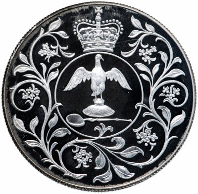 купить Великобритания 25 пенсов (pence) 1977 "Cеребряный юбилей царствования Елизаветы II"