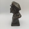 Купить Бюст "В.И. Ленин", скульптор Р. Посядо, силумин, Мытищинский завод художественного литья (МЗХЛ), СССР, 1972 г.