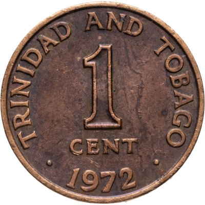 купить Тринидад и Тобаго 1 цент (cent) 1972