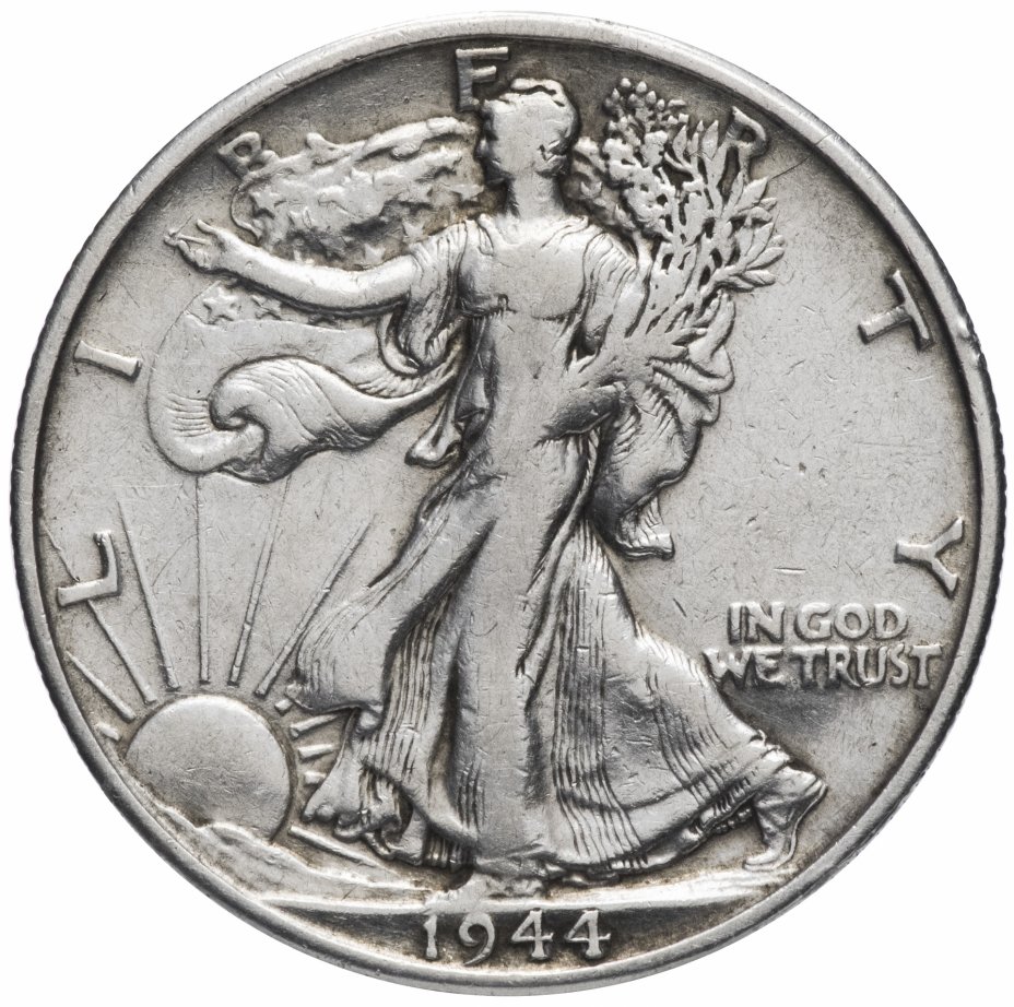 купить США 1/2 доллара (50 центов) 1944
