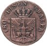 Купить Германия, Пруссия 2 пфеннига 1825