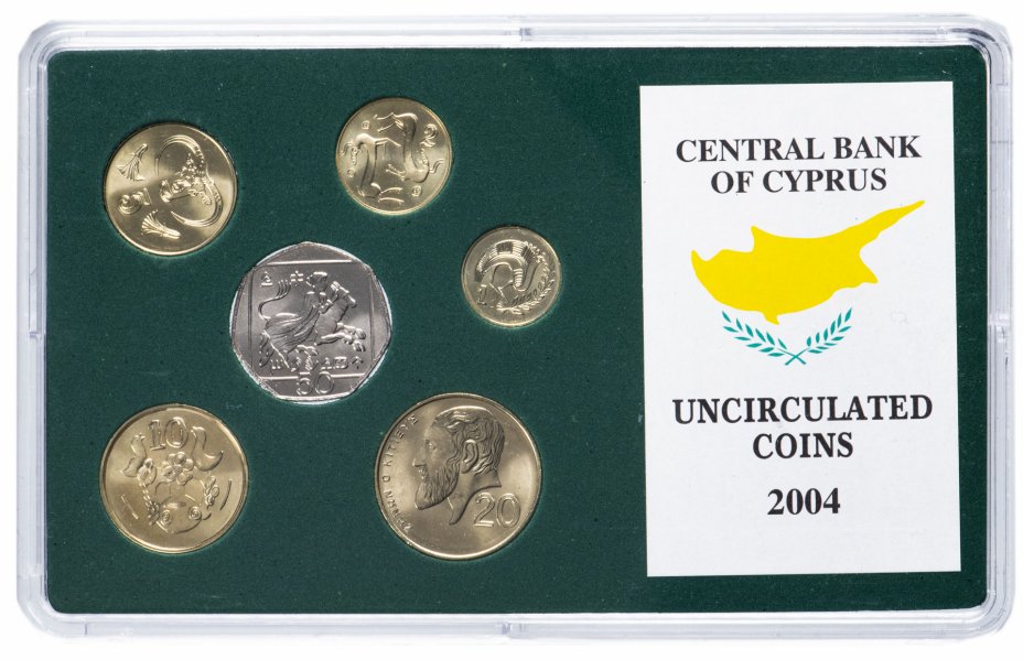 купить Кипр 2004 набор из 6 монет