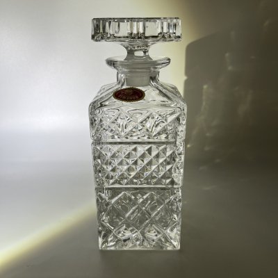 купить Штоф четырёхгранный "Madison", хрусталь, алмазная грань, Bohemia Crystal (Bohemia Glass), Чехословакия, 1970-1980 гг.