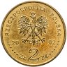 Купить Польша 2 злотых (zlote) 2002  Польские путешественники - Бронислав Малиновский (1884-1942)