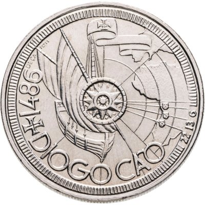 купить Португалия 100 эскудо (escudos) 1987 Золотой век открытий - Диогу Кан