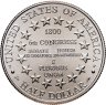 Купить США 1/2 доллара (dollars) 2001 "Центр посетителей капитолия США"