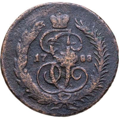 купить 2 копейки 1788 ММ гурт сетчатый