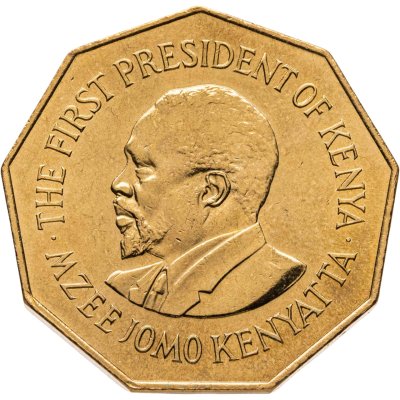 купить Кения 5 шиллингов (shillings) 1973 10 лет Независимости