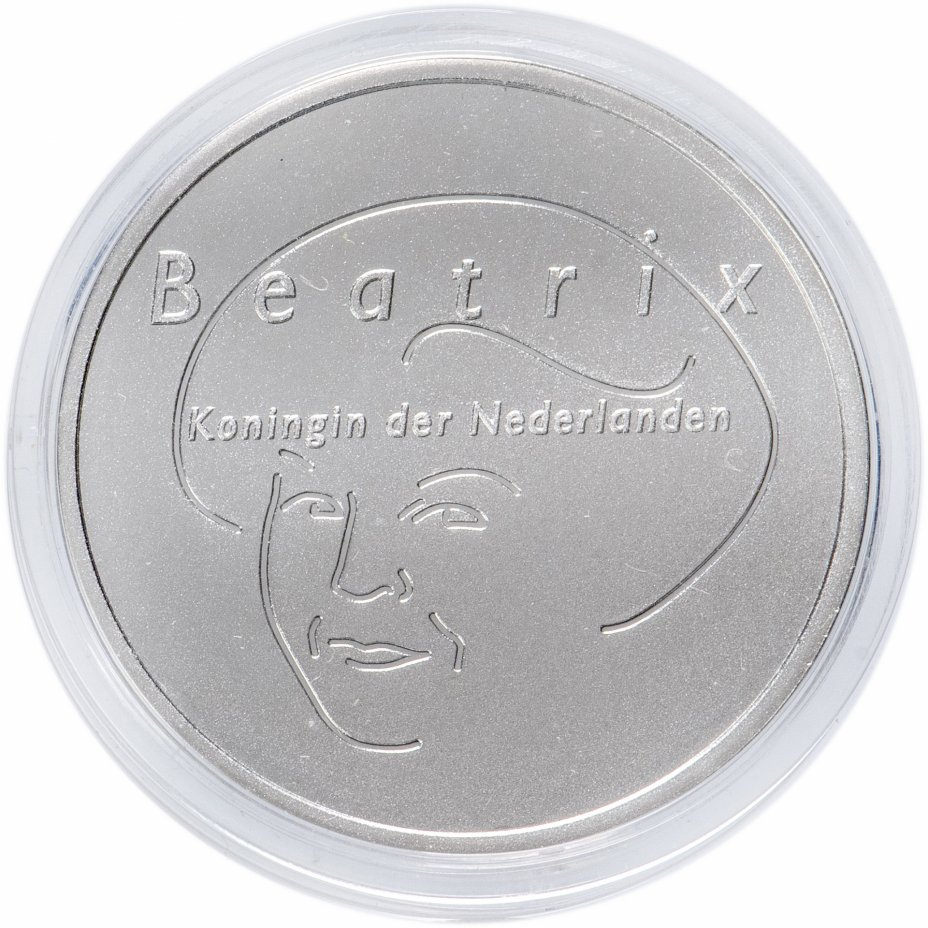 купить Нидерланды 5 евро 2004 "Члены Евросоюза" в блистере