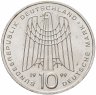 Купить Германия 10 марок 1999 "50 лет благотворительной организации SOS-Kinderdorfer"