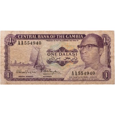 купить Гамбия 1 даласи 1971