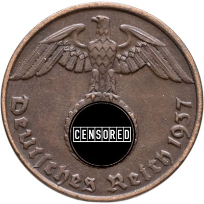 купить Германия (Третий рейх) 1 рейхспфенниг (reichspfennig) 1937 A