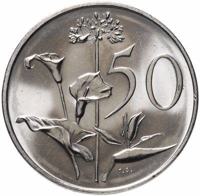 купить ЮАР 50 центов (cents) 1982 "Окончание президентства Бальтазара Йоханнеса Форстера"