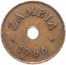 Купить Замбия 1 пенни (penny) 1966