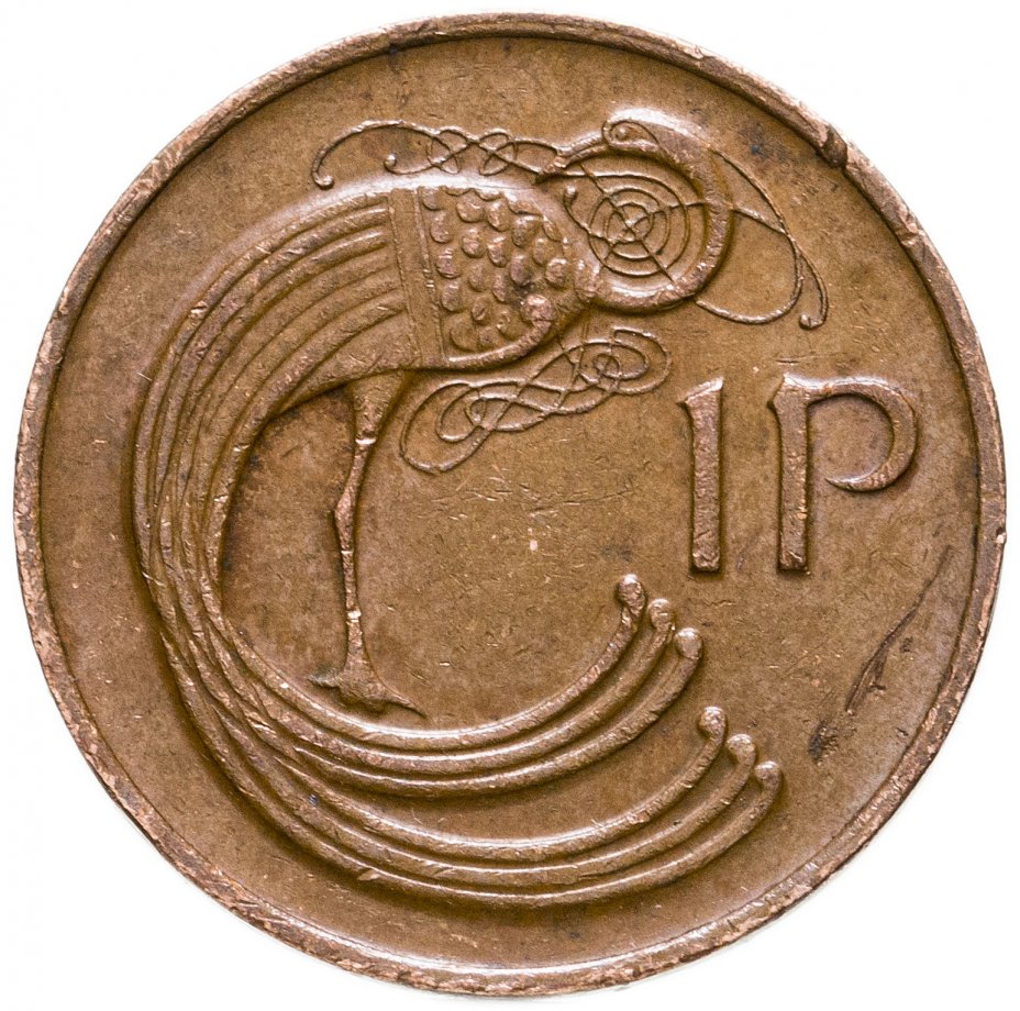купить Ирландия 1 пенни (penny) 1971-1988, случайная дата
