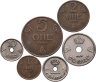 Купить Норвегия набор монет 1-50 эре 1908-1952 (6 шт.)