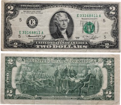купить США 2 доллара 1976 (Pick 461) Е-Ричмонд