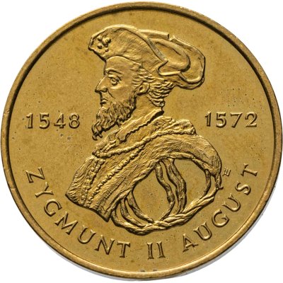 купить Польша 2 злотых (zlote) 1996 "Польские Короли - Сигизмунд II Август (1548—1572)"
