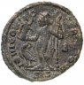 Купить Римская Империя, Лициний I, 308–324 гг, фоллис (реверс: Юпитер держит Викторию на шаре, внизу орел с венком)