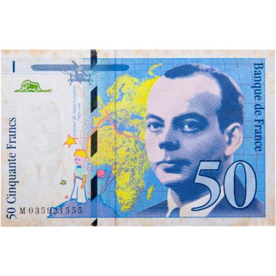 купить Франция 50 франков 1997 года (Pick 157Ad)