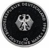 Купить Германия (ФРГ) 10 марок 1999 G "50 лет Немецкой Конституции"