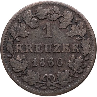 купить Бавария 1 крейцер 1860