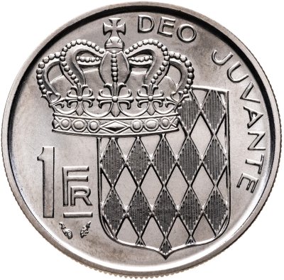 купить Монако 1 франк (francs) 1976