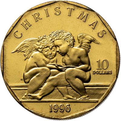 купить Маршалловы острова 10 долларов 1996 «Ангелы»