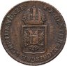 Купить Австрия  1/4 крейцера 1816, знак монетного двора "A" - Вена