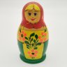 Купить Игрушка сувенирная "Матрёшка" из пяти фигур (Олимпиада-80), дерево, резьба, роспись, СССР, 1980 г.