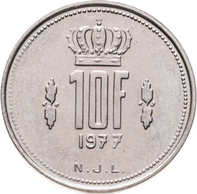 купить Люксембург 10 франков (francs) 1977-1980 (случайный год)