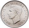 Купить Великобритания 2 шиллинга (флорин, shillings) 1946 в слабе Монетник. ру AU det чистка